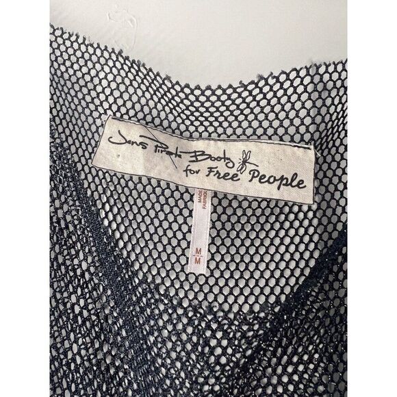 Sheer Black Dress with Belt - Picture 6 of 6